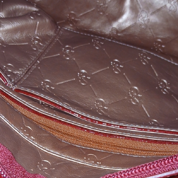 Red Women's Satchel - Picture 6 of 12